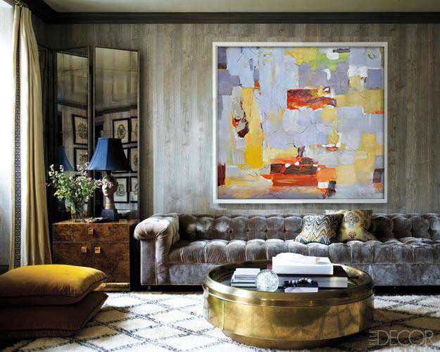 Large Abstract Painting Canvas Art,Oversized Contemporary Art,Hand Painted Abstract Art,Violet Ash,Yellow,Red,Orange.etc